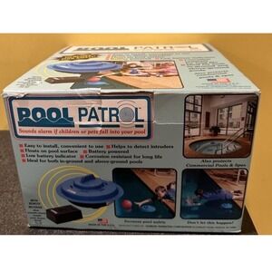 Pool Patrol PA-30 Pool Alarm. Water Safety For Kids&Family. Anti Drowning Device